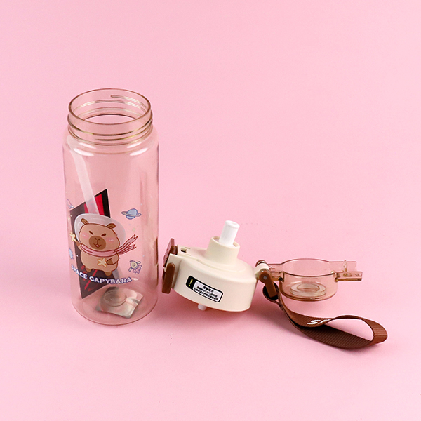 9365 kappi bala straw plastic cup (630ML)