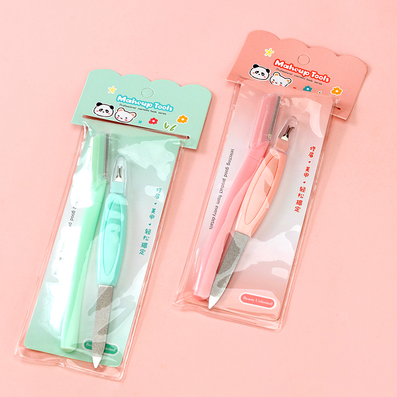S-534 eyebrow trimmer nail file combination