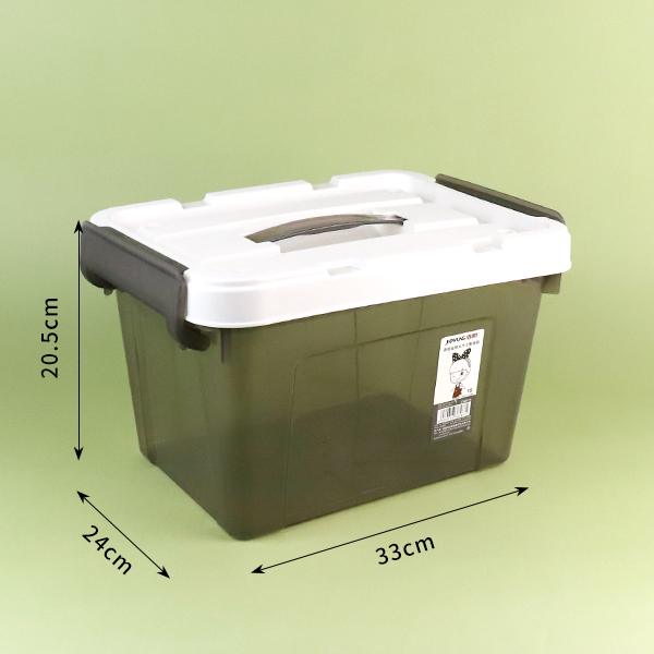 871A Transparent Grey King Kong Hercules Organize Storage Box - Image 3