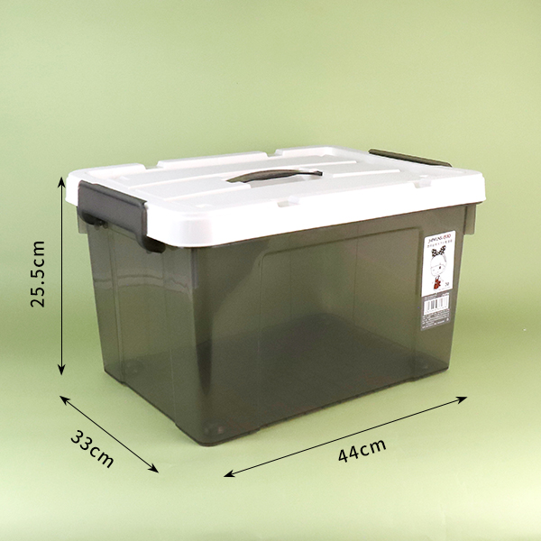 873A Transparent Grey King Kong Hercules Organize Storage Box - Image 3