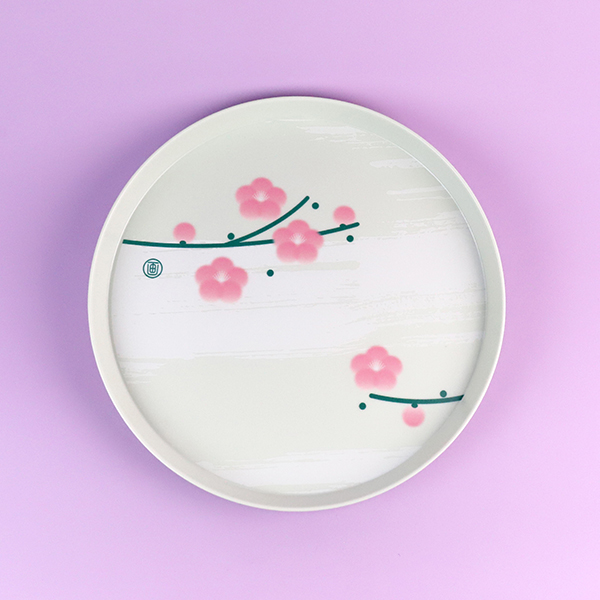 3963 round tray 11.5 (mixed)