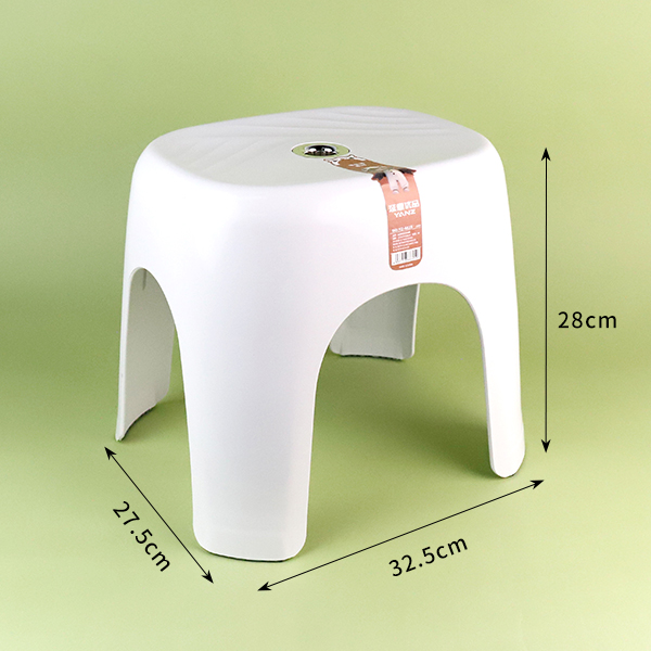 6625 ash white fashion art stool (color random)