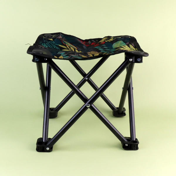 002800 Small Flat Stool Maple Leaf Beach Chair