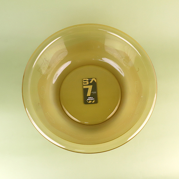 * 8812 large frosted fish crystal basin - Image 3