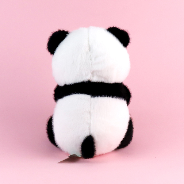 Milk tea panda doll plush toy 24cm)