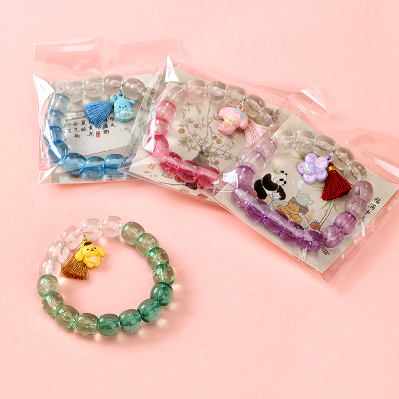 25110-3 Vòng tay phụ kiện hoạt hình Dundunzhu (có tua rua)