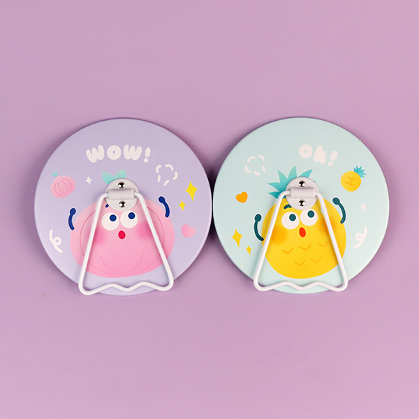 ZT185-3124A1 Happy Fruits Round Bracket Mirror (Mixed)