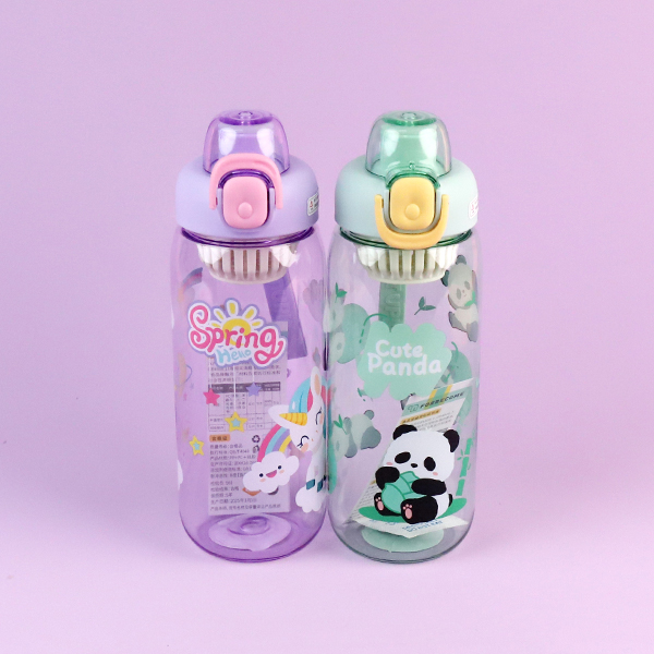 LF-2021 cartoon direct drinking plastic cup (600ml)