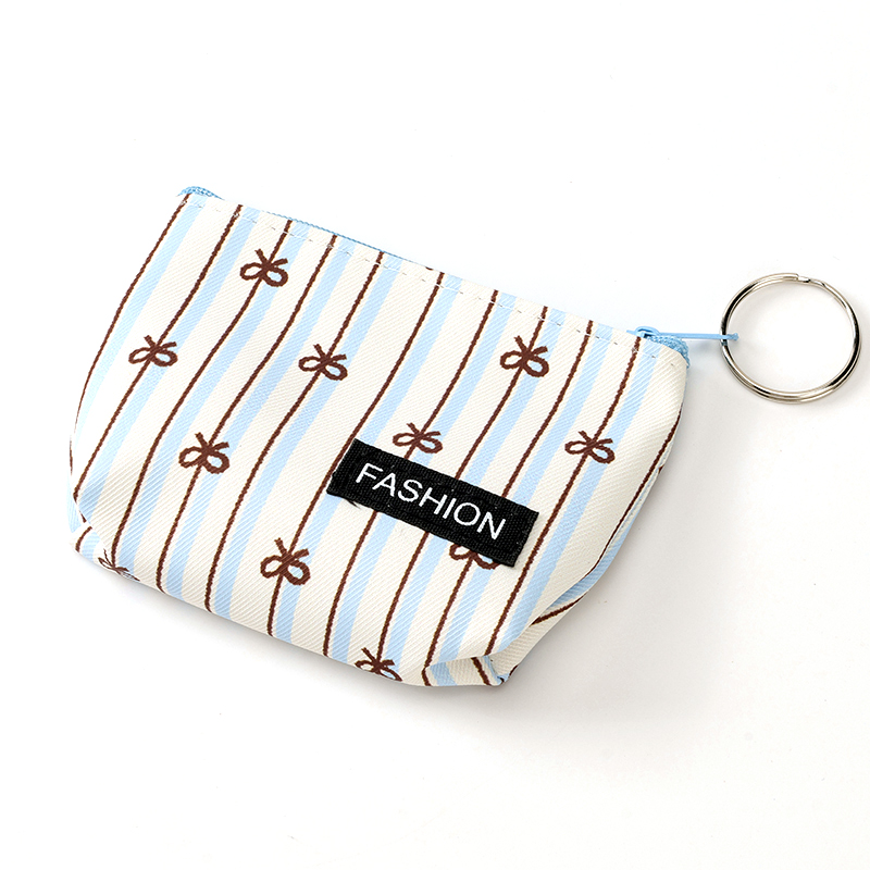 Simple Stripe Labeling Bag