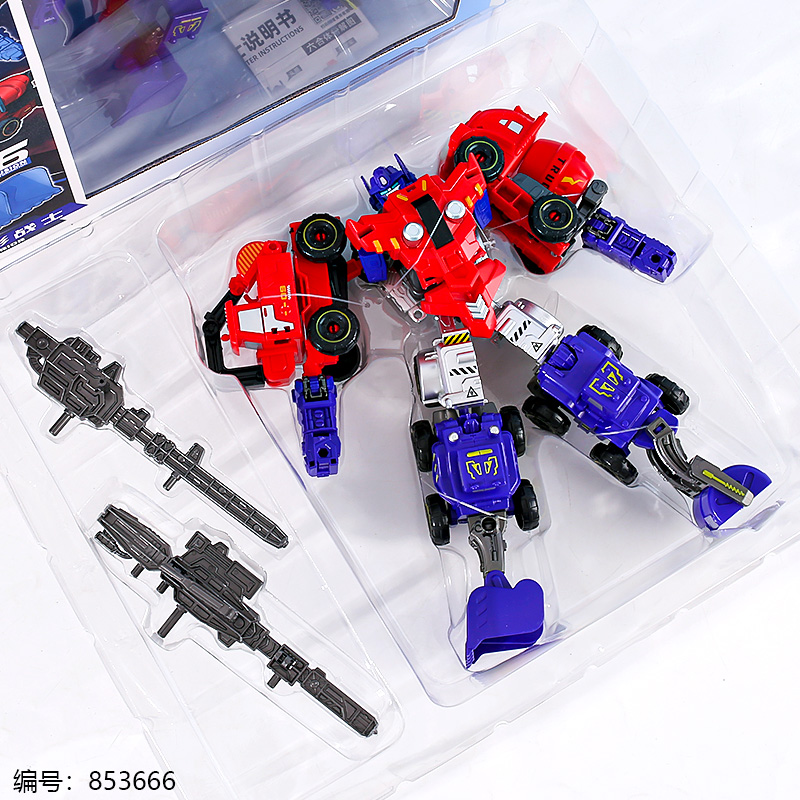 Mecha Transform Warrior Toy 188-7
