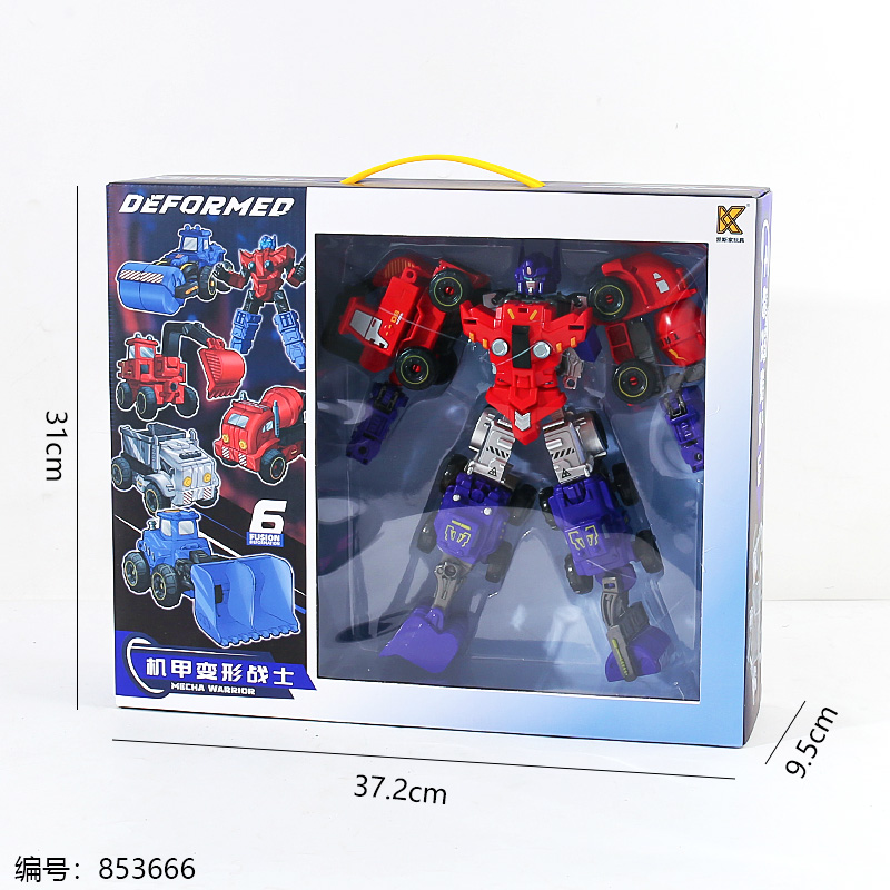 Mecha Transform Warrior Toy 188-7