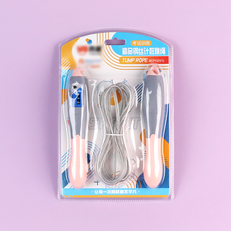 XCP1015 boutique steel wire counting rope skipping - Image 2