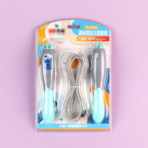 XCP1015 boutique steel wire counting rope skipping - Image 4