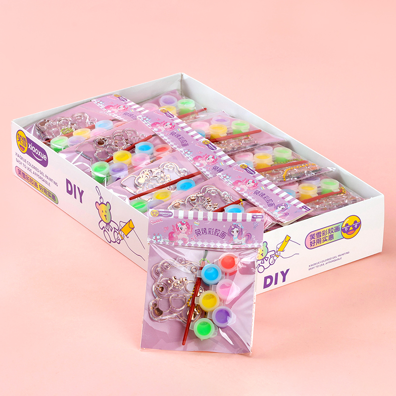 XX-9908 cartoon baking-free color glue painting (6 colors) 2