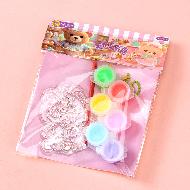 XX-9909 baking-free color glue painting (6 colors) 2