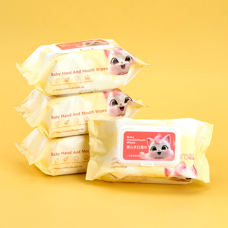 John soft wet wipes -1774 cute cat (foreign trade version)