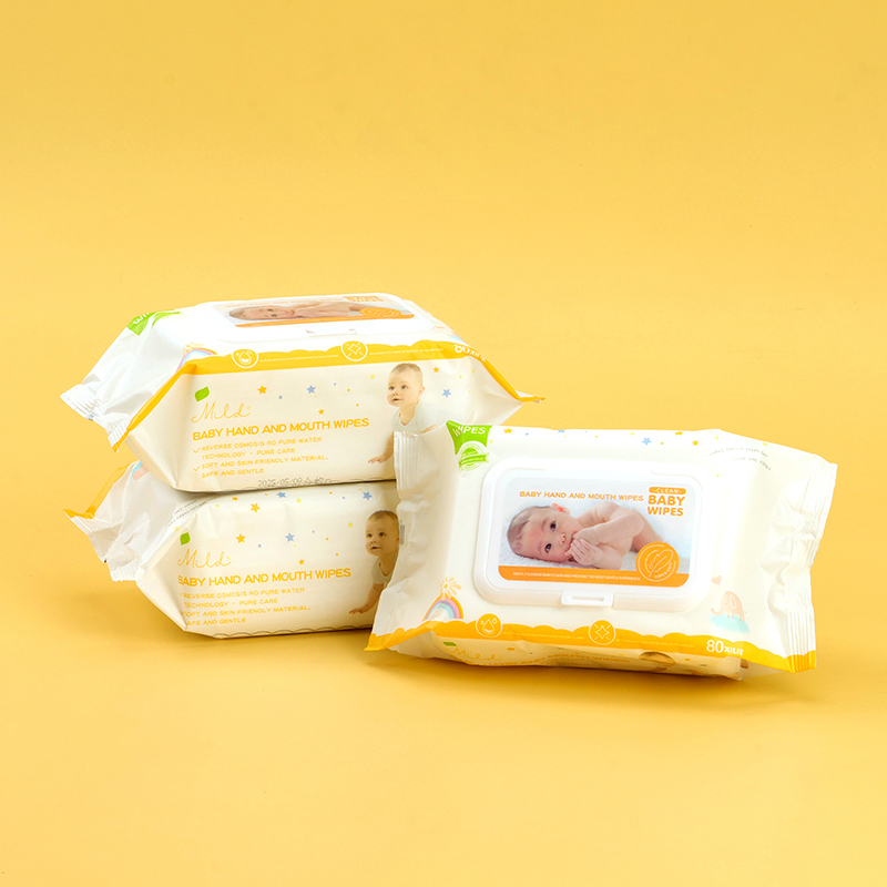 HR-1156 baby hand wipes 80 (foreign trade version)