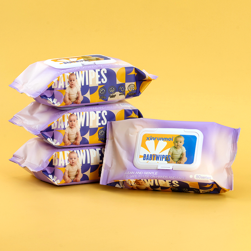 9732 sunflower baby wipes 80 (foreign trade version)