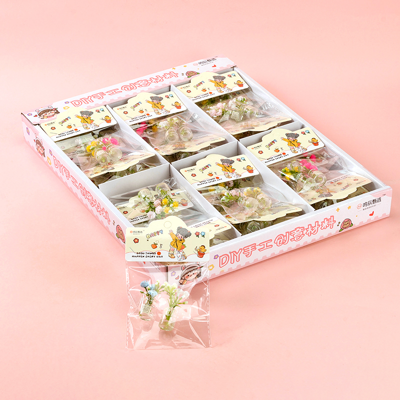 199DIY Mini Luminous Flower Bottle