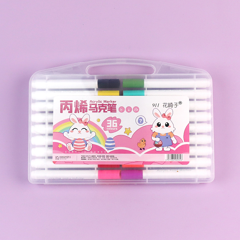 911 36 Color Acrylic Marker - Image 2