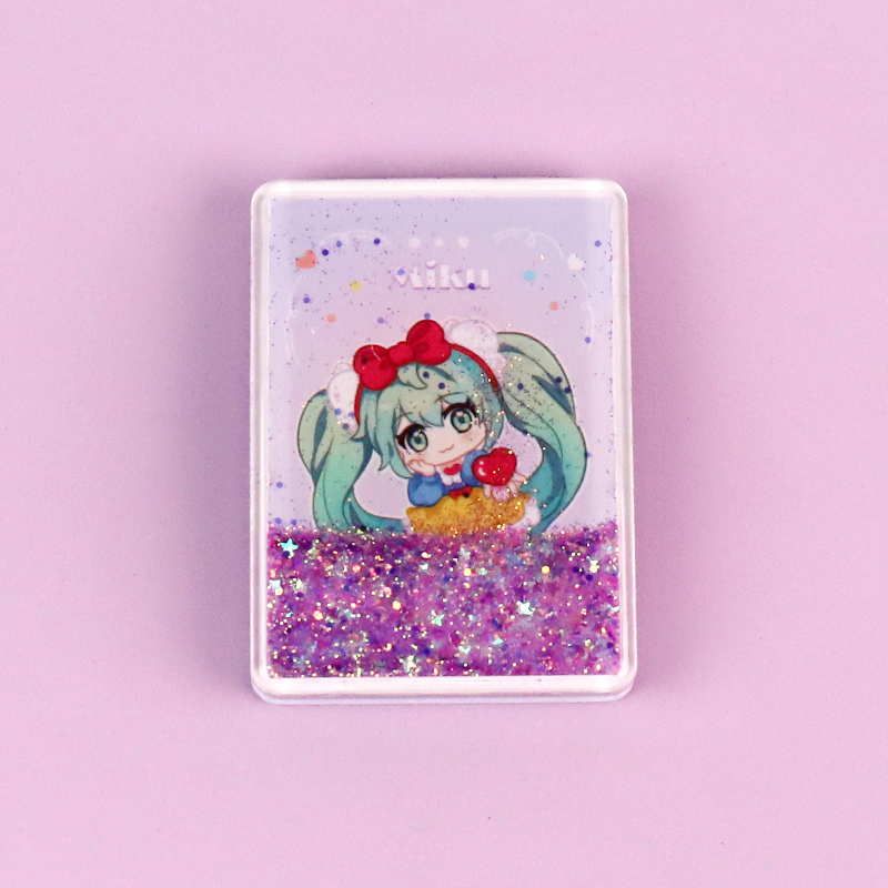 * ZT185H1 changeable girl quicksand square mirror