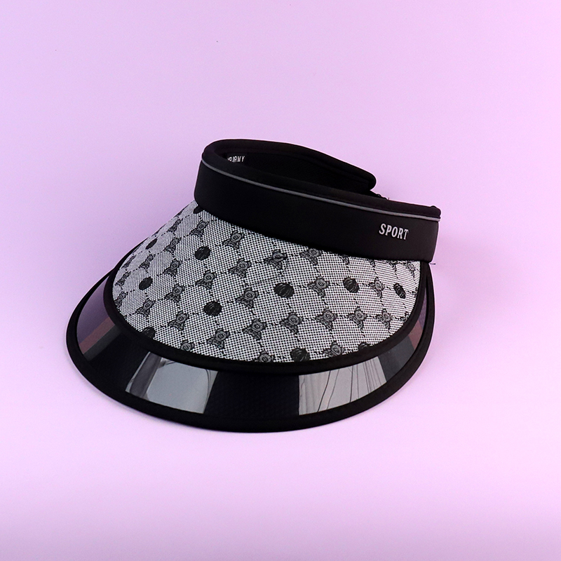 * 5246 transparent-edged hollow cap (mixed style)
