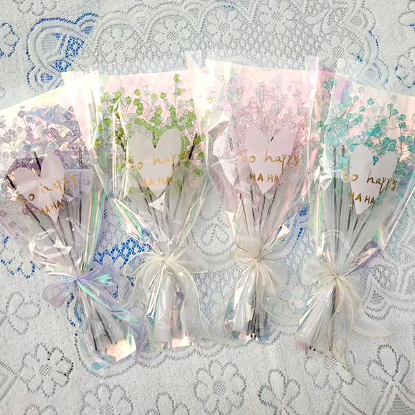 * 8008DIY star bouquet material bag