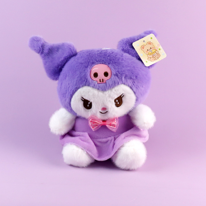 Purple rice rabbit plush toy