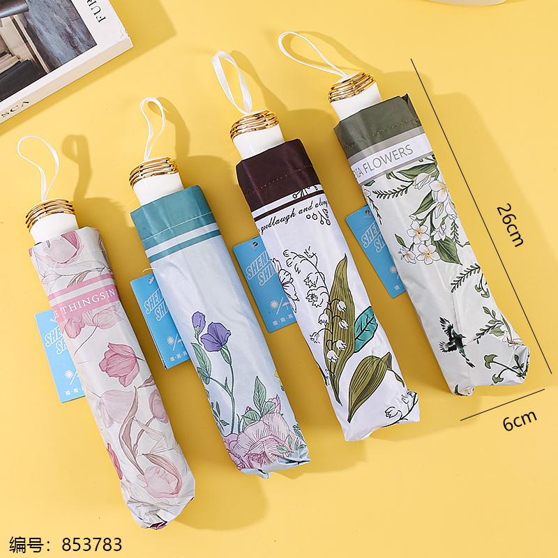 E3565 Black UV Umbrella 62cm 10K