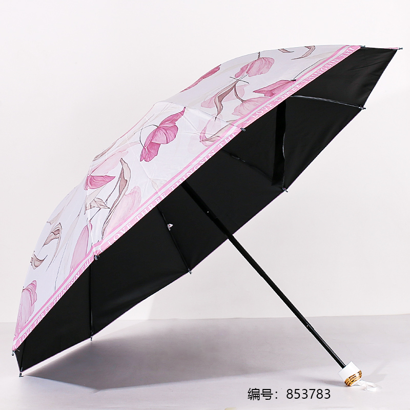 E3565 Black UV Umbrella 62cm 10K
