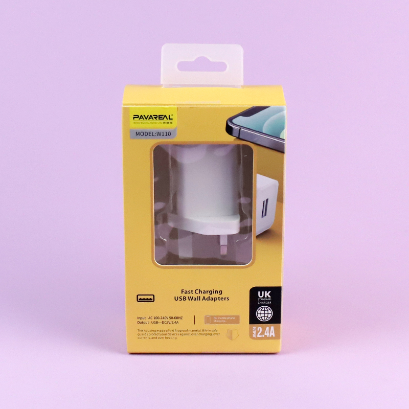 British 2.4A Fast Charger-W110 (Single U)