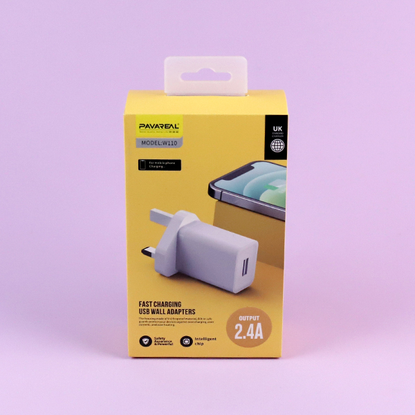 British 2.4A Fast Charger-W110 (Single U) - Image 3