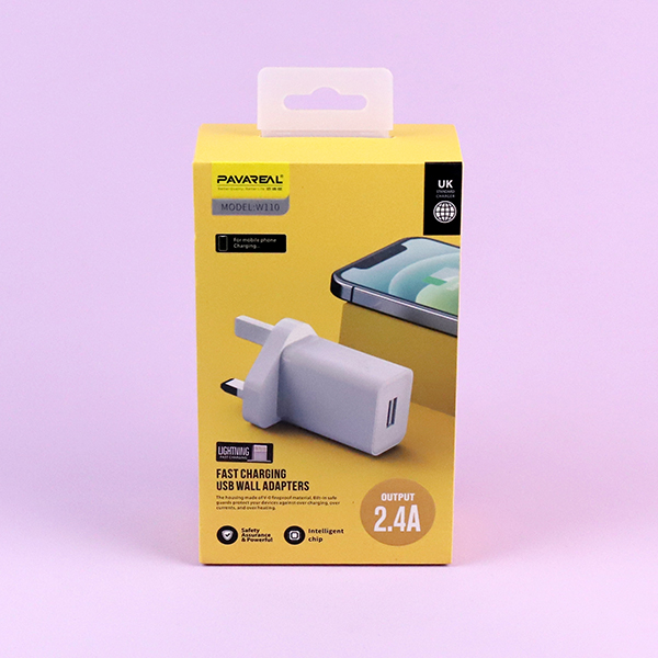 British 2.4A Fast Charging suit-W110T (Single U) Apple - Image 3