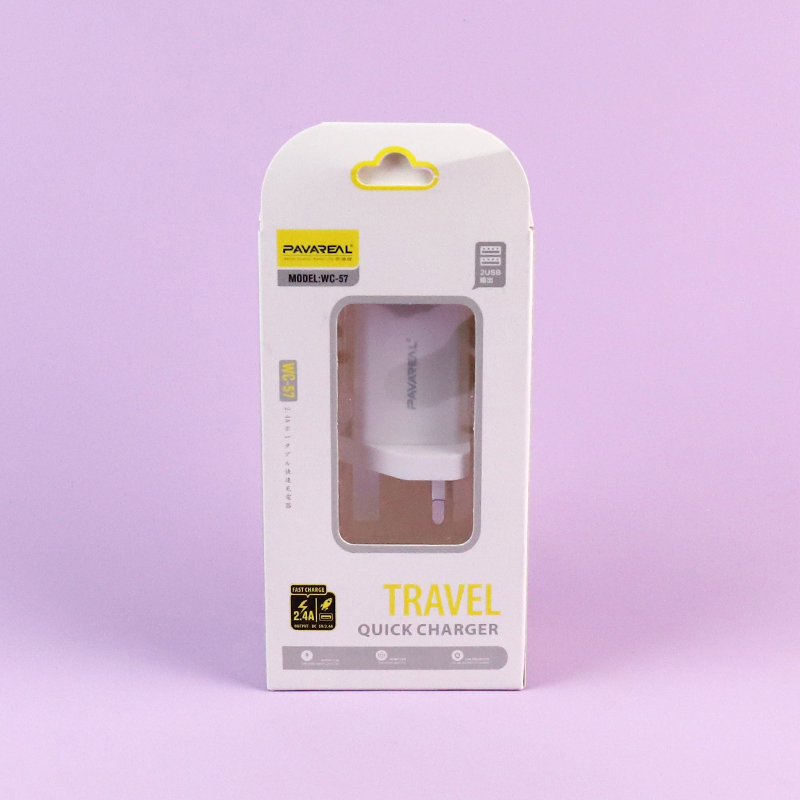 British double U direct charging head-WC57-white