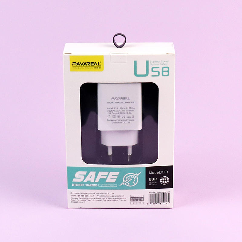 European gauge single U direct charging head K19T-Apple