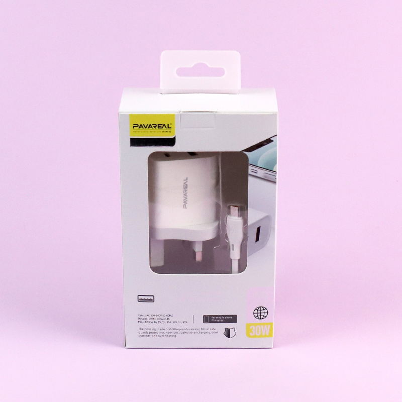 British standard (20W)PD USB fast charging suit WC17T-Android