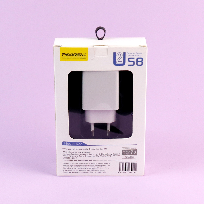 European gauge double U direct charging head K22T-apple