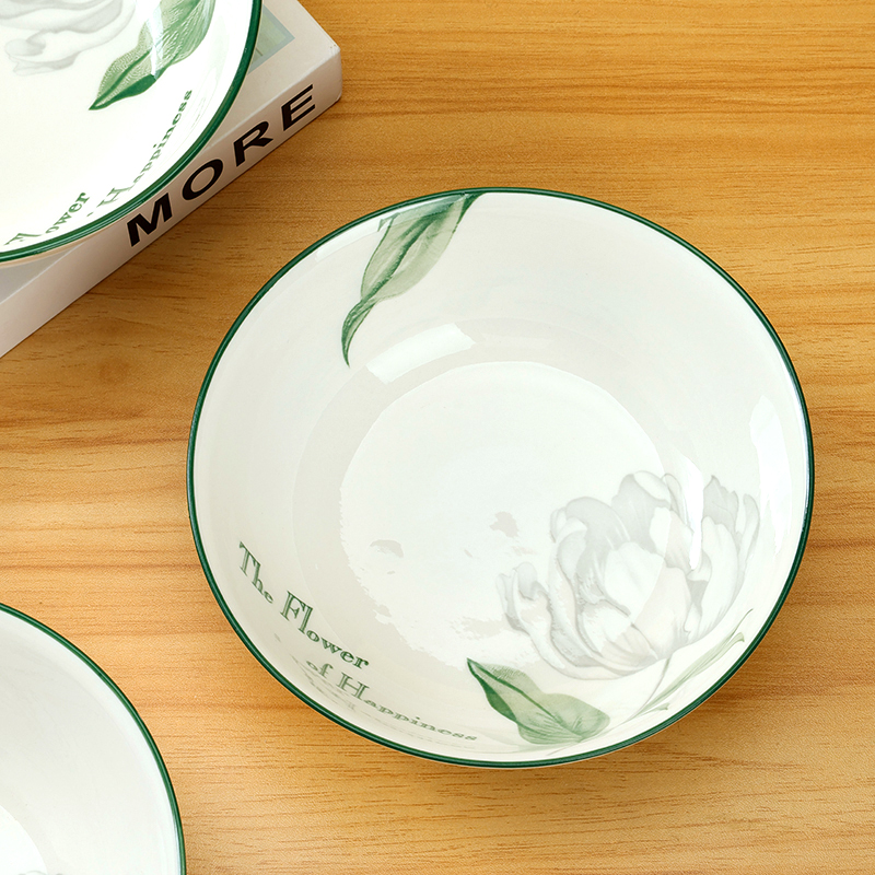 Mingxin 7-inch Zhen ancient bowl (random pattern)