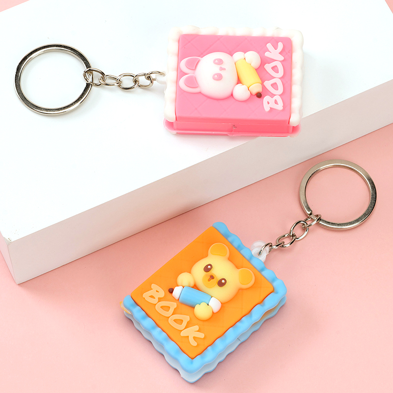 Large Cartoon Simulation Book Pendant