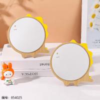 2296 Wooden Little Dinosaur Table Mirror