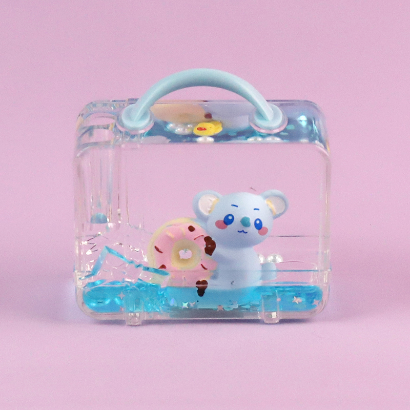 SY27 light blue coconut koala crystal ornaments