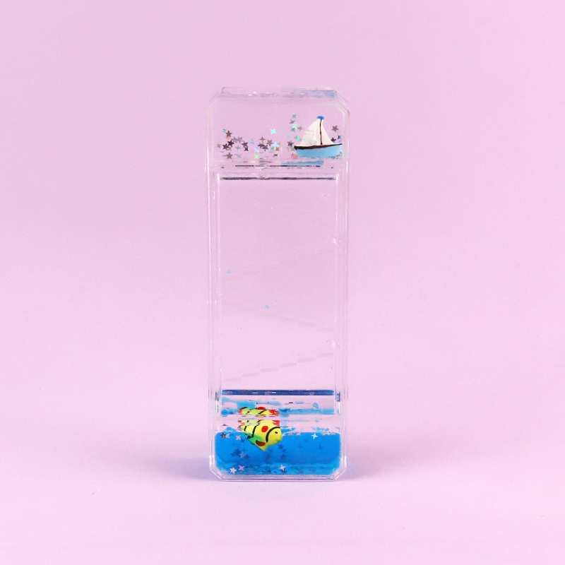 SY160 blue water boat crystal ornaments