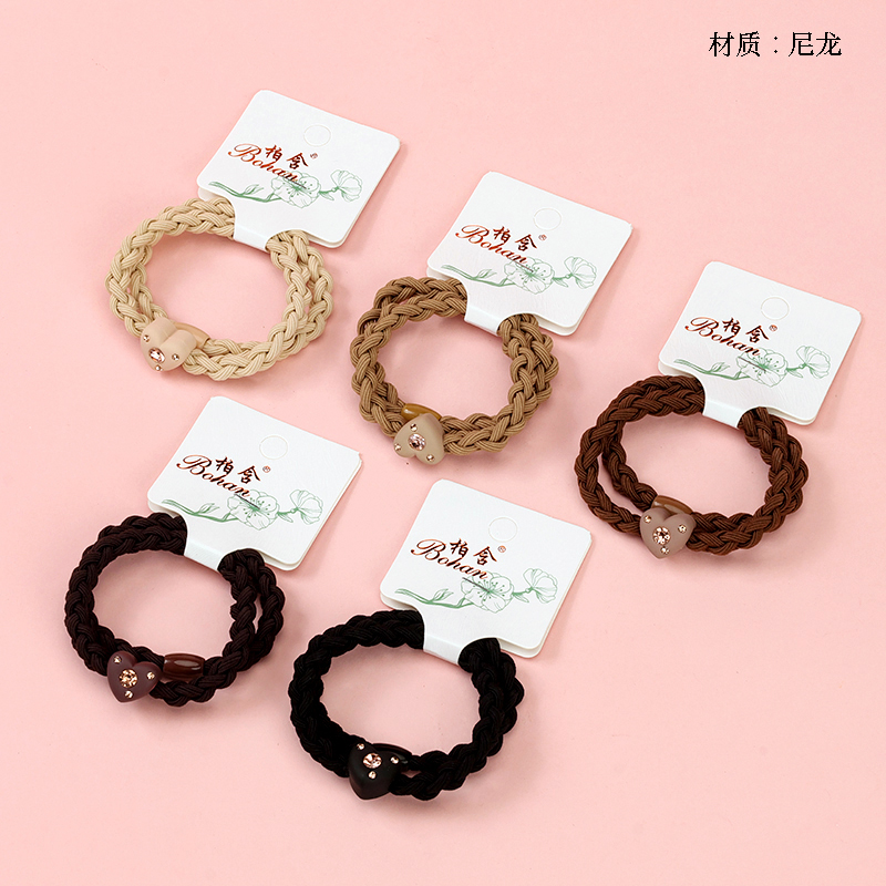 brown Point Drill Love Braid Rubber Tendons (1 1)