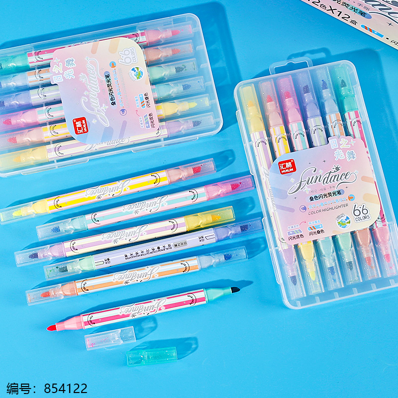 550 Flash Color Highlighting Pen (6-Pack)