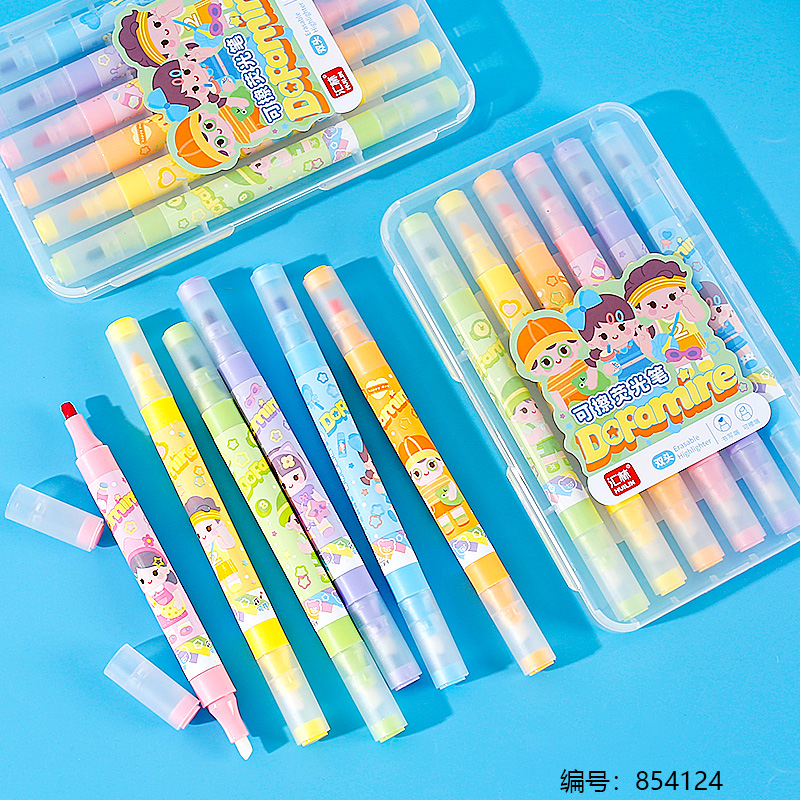 523 Double-Head Erasable Highlighter (6-Pack)
