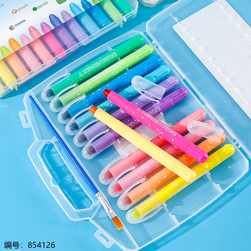 3008 Solid 12-Color Highlighter