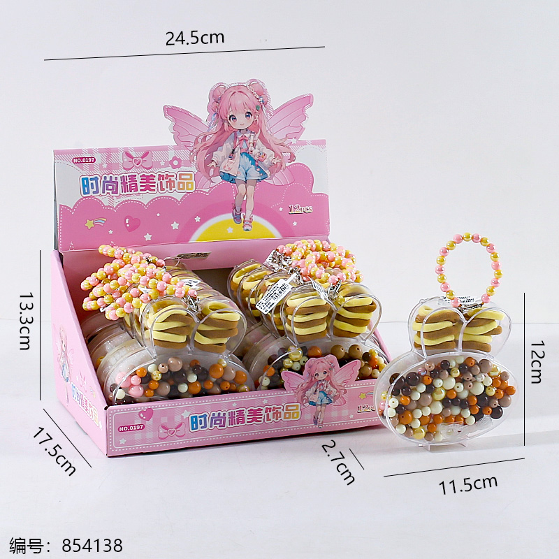 Bee Coffee Towel Hair Tie DIY Accessories 197