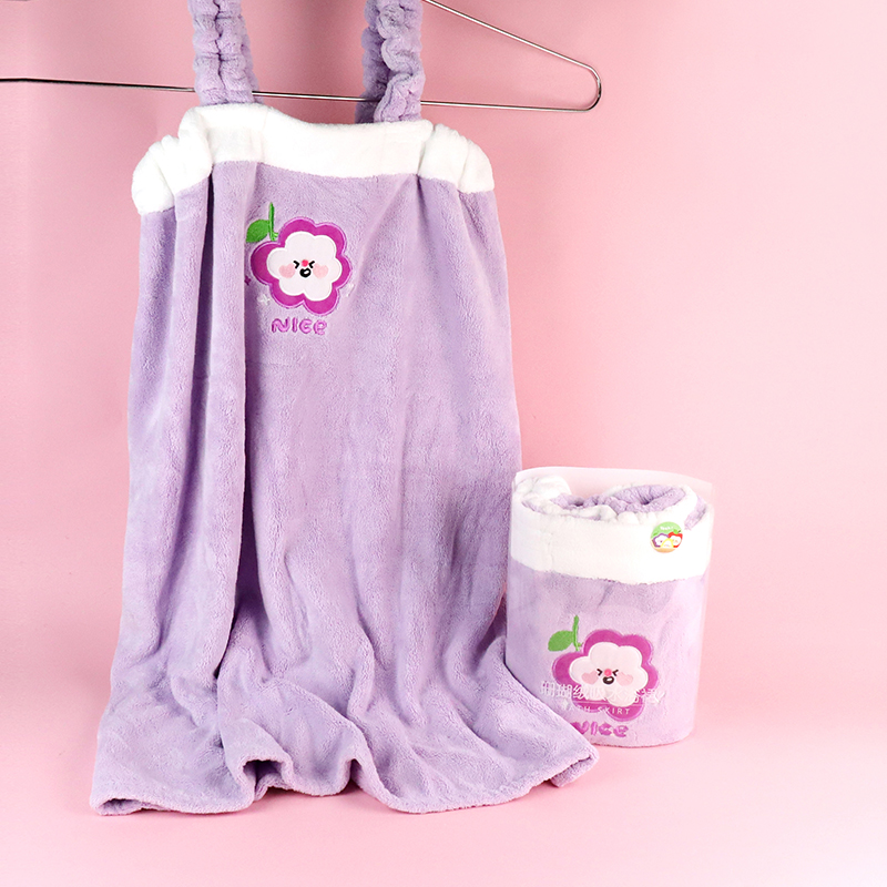 YJ-758 Organic Orchard Shoulder Bath Dress