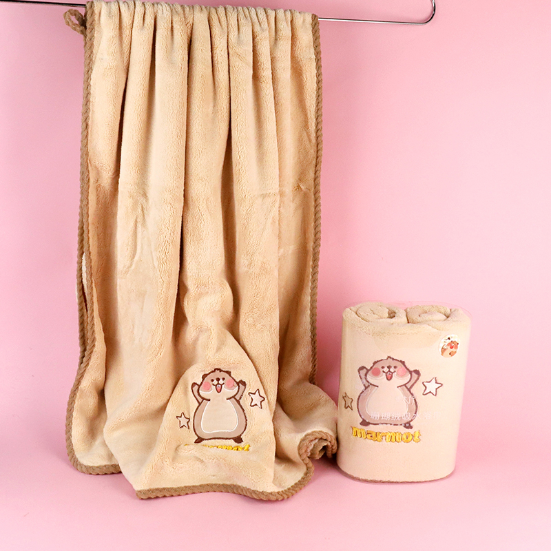 YJ-763 marmot bath towel