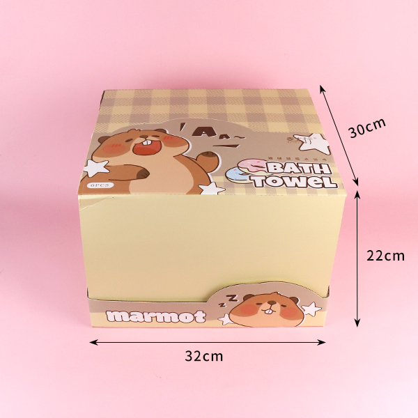 YJ-763 marmot bath towel - Ảnh 3